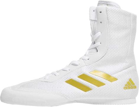 adidas boxschuhe box hog plus weiss gold